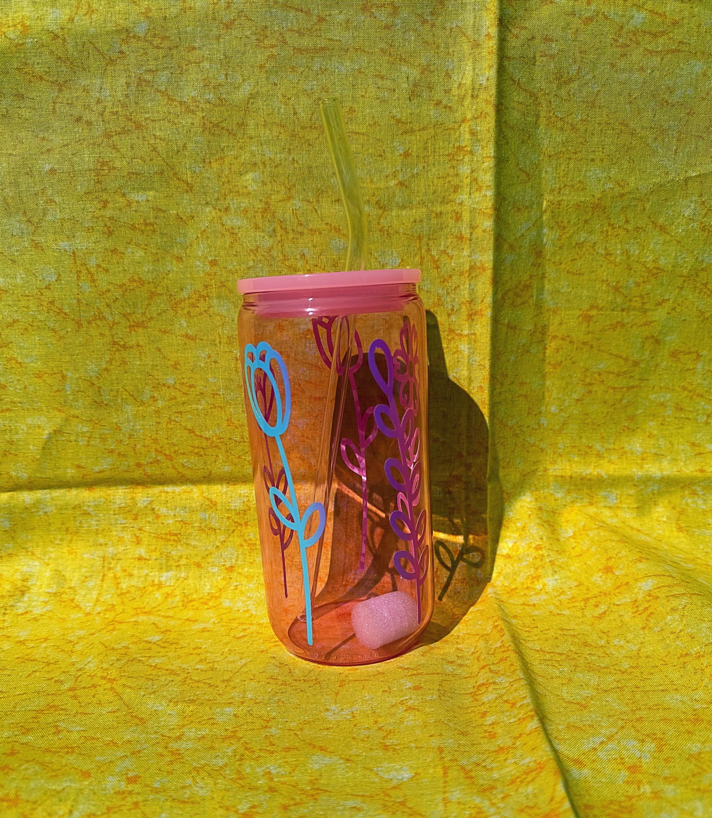 Pink Rainbow flower cup