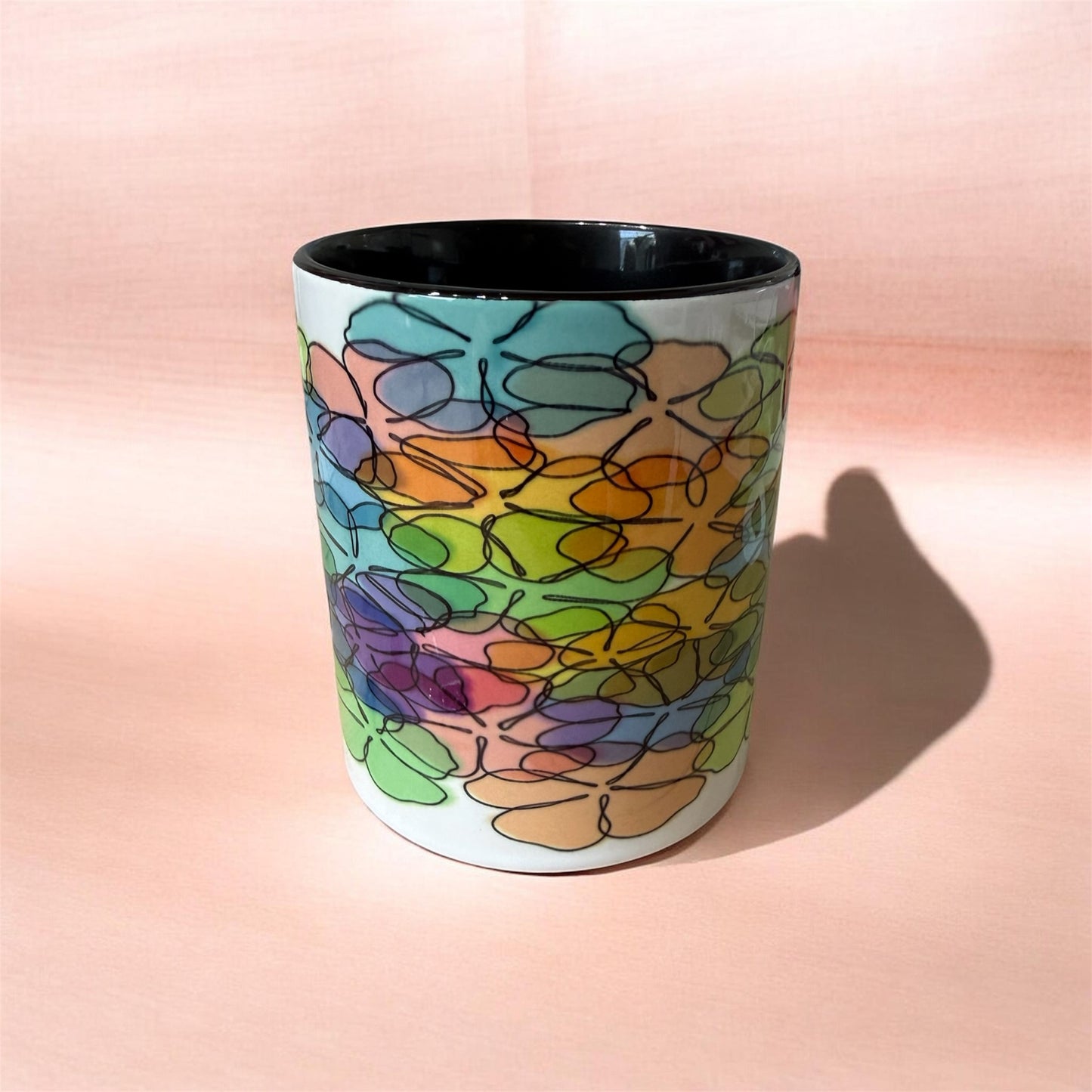 Colorful Geranium Mug