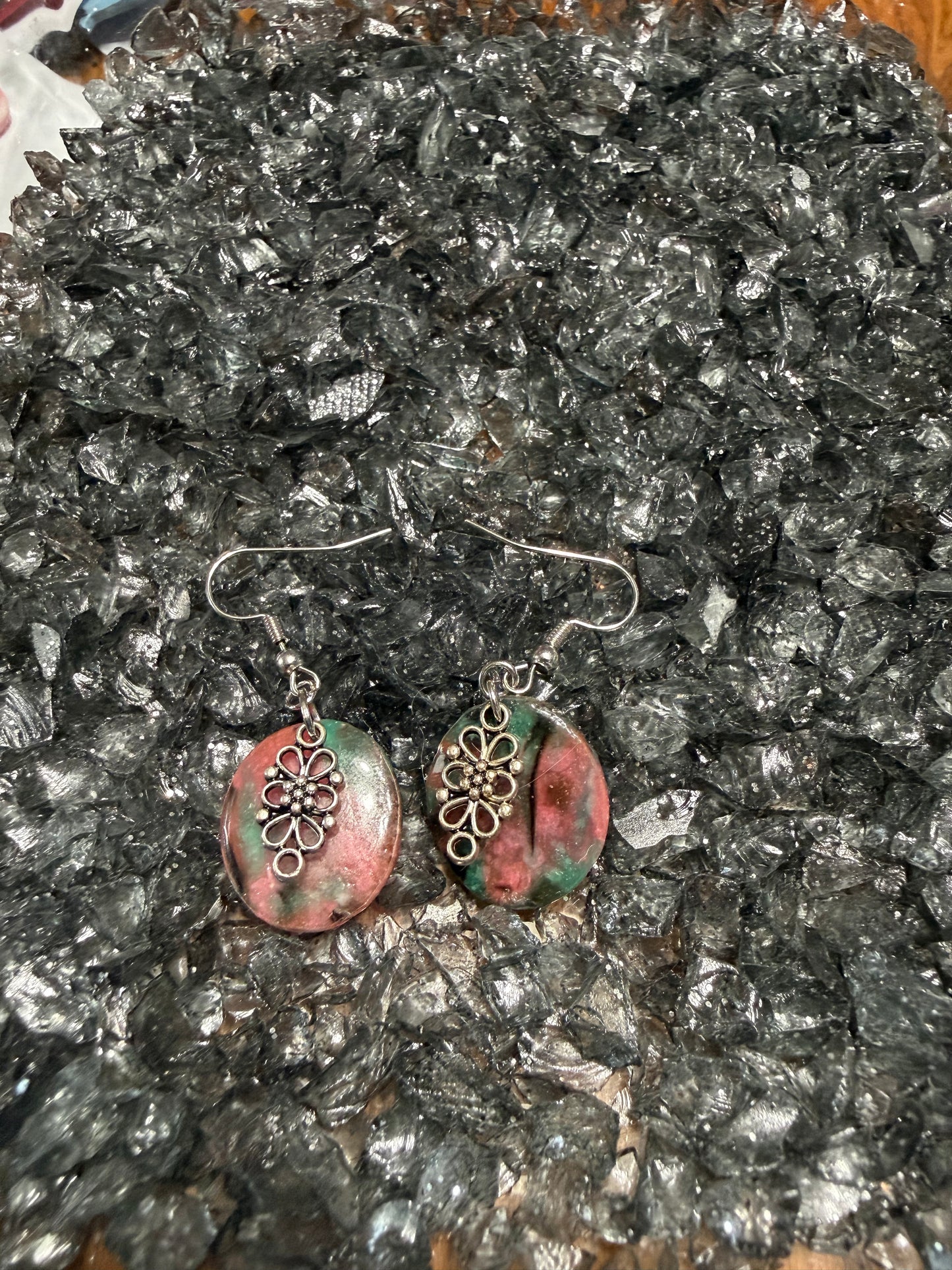 Watermelon earrings