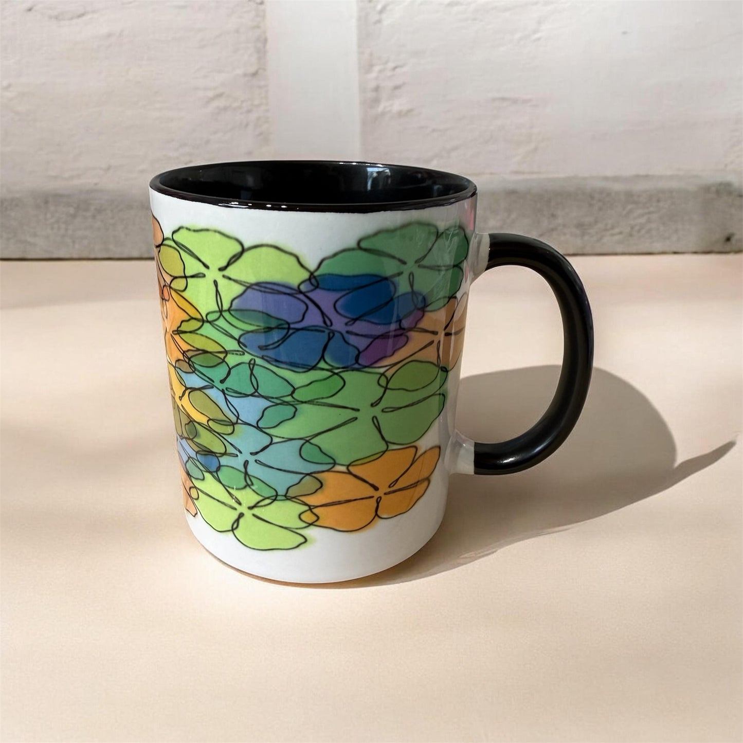 Colorful Geranium Mug