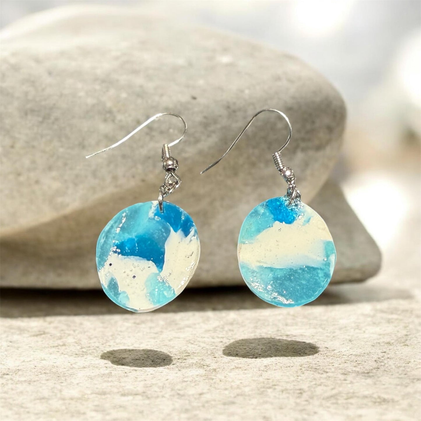 Azure earrings