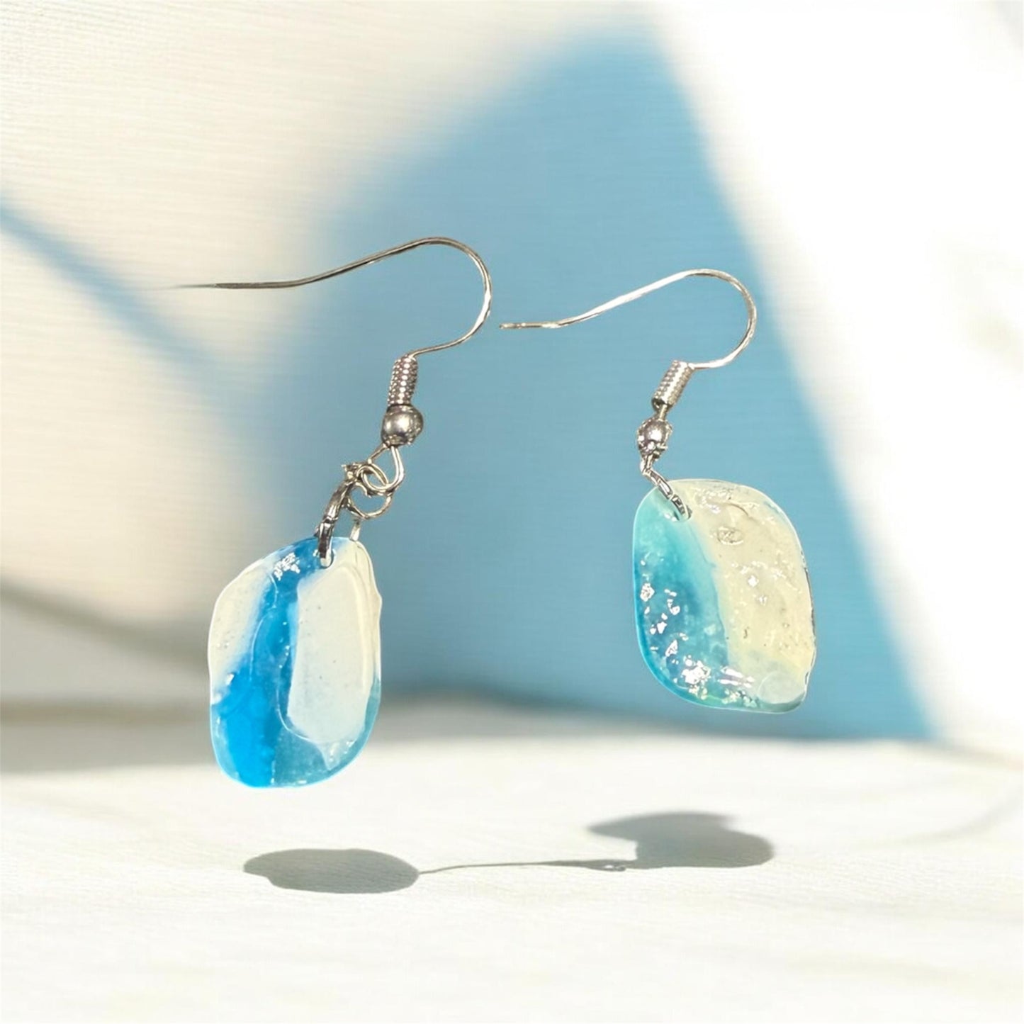 Azure earrings