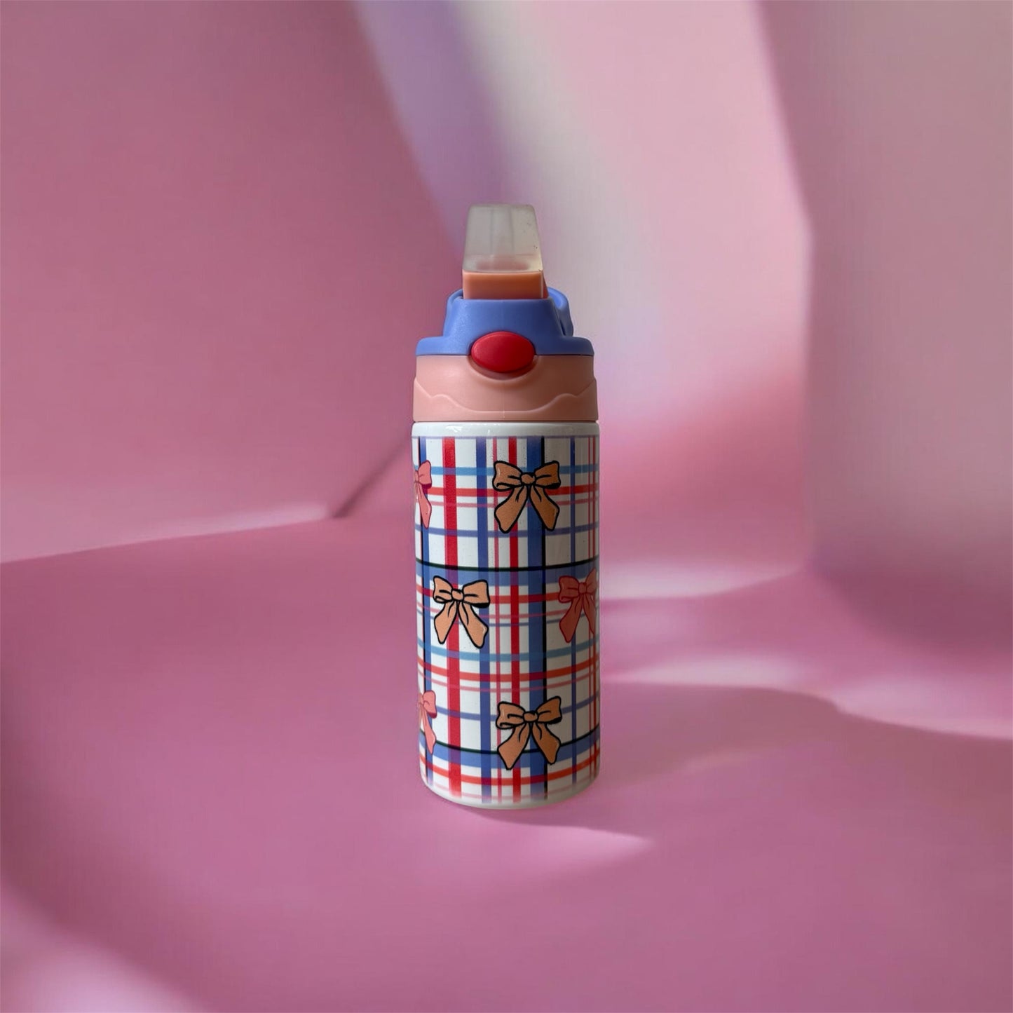 Kids water bottle Pink Bows