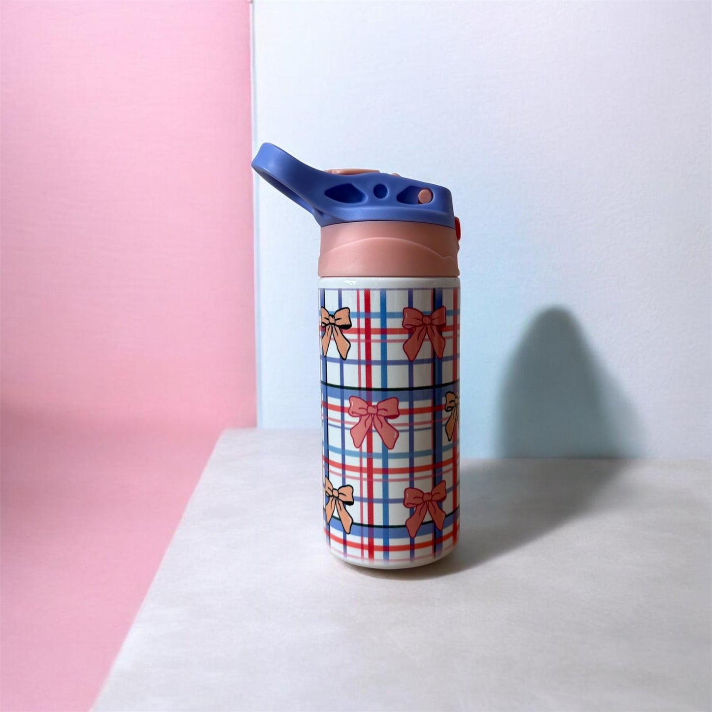 Kids water bottle Pink Bows
