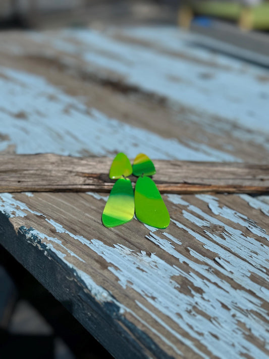 Green Muse Danglers